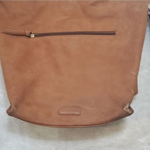 Olivia + Joy Faux Leather Large Shoulder Bag with Tassels, Approx 14" x … - Picture 12 of 13